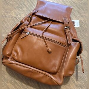 NWT, Ellington Leather Backpack